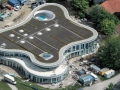 Neues Hallenbad - Luftaufnahme